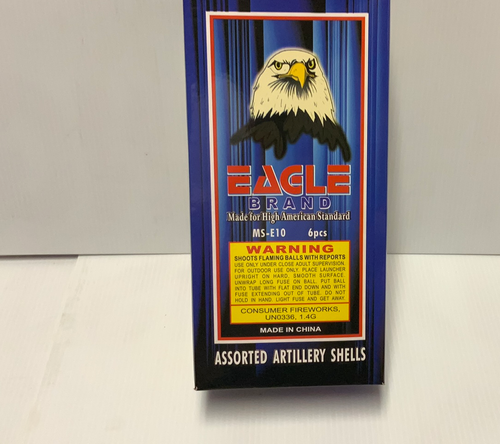 Eagle Assorted Artillery Shells - 6 Shot
